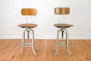 Pair of Toledo Stools