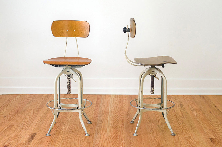 Pair of Toledo Stools