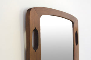 MCM Walnut Mirror