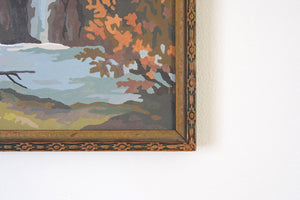 MCM Waterfall Painting