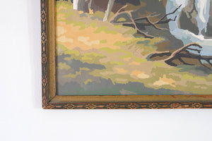 MCM Waterfall Painting