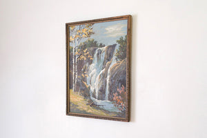 MCM Waterfall Painting