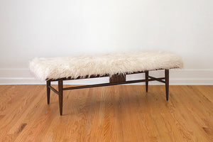 MCM Natural Wool Bench 02