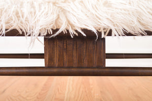 MCM Natural Wool Bench 02