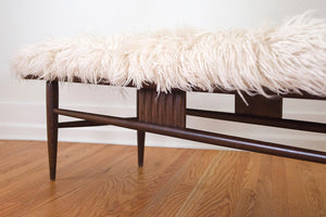 MCM Natural Wool Bench 02