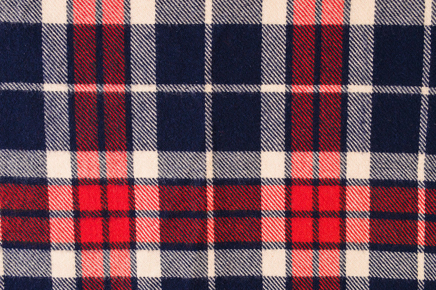 Plaid Stadium Blanket