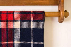 Plaid Stadium Blanket