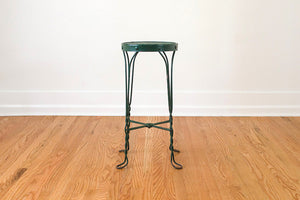 Twisted Iron Stool