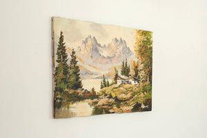 Cabin in the Woods Painting