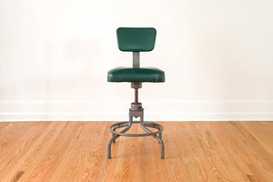 Green Drafting Stool