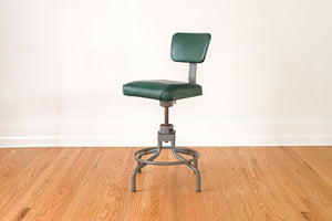 Green Drafting Stool