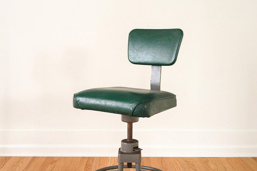 Green Drafting Stool