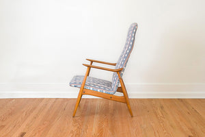 Swedish Ikat Lounge Chair