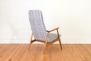 Swedish Ikat Lounge Chair