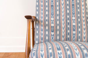 Swedish Ikat Lounge Chair