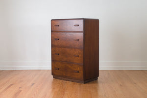 Vintage Art Deco Highboy Dresser