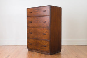 Vintage Art Deco Highboy Dresser