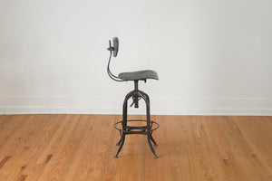 Vintage Toledo Draftsman's Stool