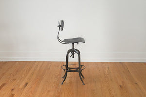 Vintage Toledo Draftsman's Stool