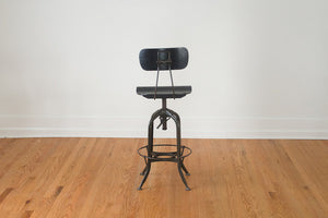 Vintage Toledo Draftsman's Stool