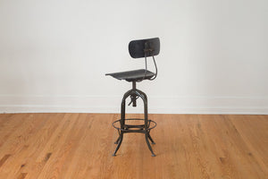 Vintage Toledo Draftsman's Stool