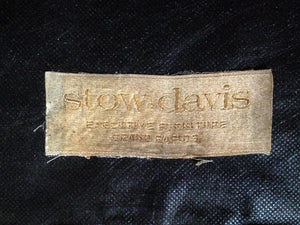 Stow Davis Green Leather Chairs